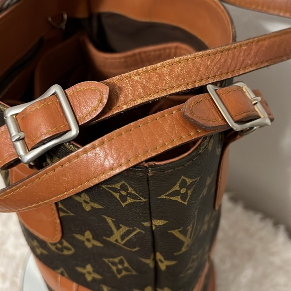 Authentic Rare Vintage Louis Vuitton The French Co Made in USA Bucket GM… - Picture 13 of 17